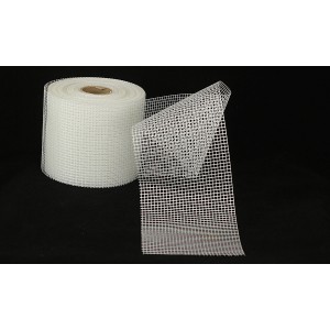 Alkaline Resistant Fibreglass Mesh, 160 g/m², 5mm x 5mm, 150mm x 50m